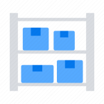 Stacked boxes